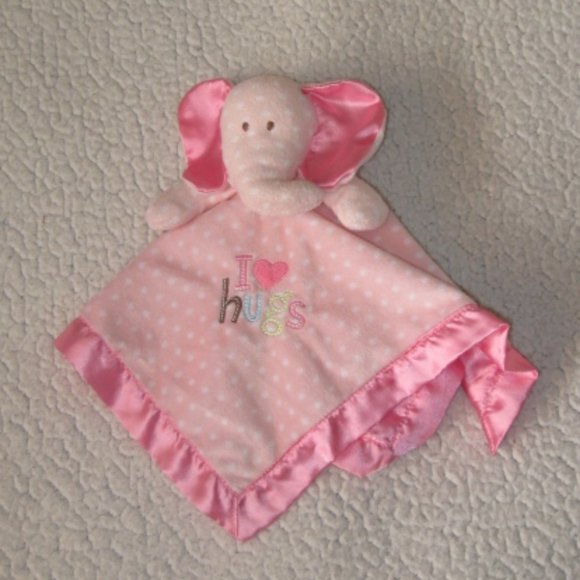 Just one year (carter's) Elephant Plush Security Blanket - Picture 1 of 3